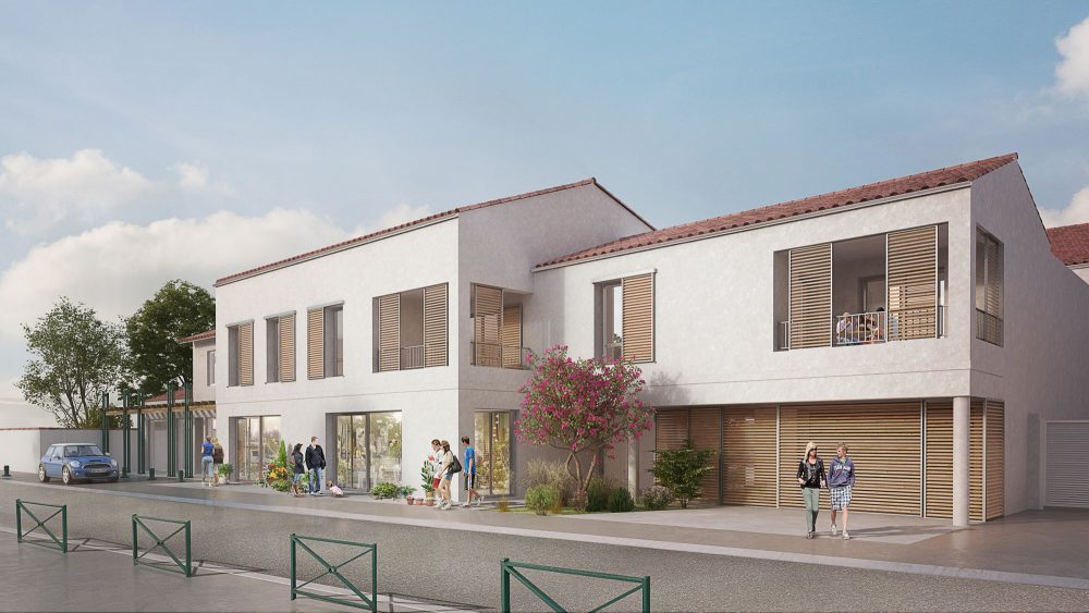 Logements collectifs à Breuillet (17)